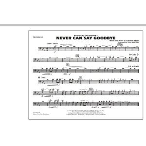 Never Can Say Goodbye - Trombone