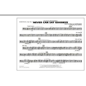 Never Can Say Goodbye - Baritone B.C. (Opt. Tbn. 2)