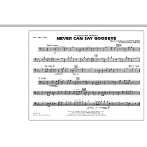 Never Can Say Goodbye - Electric Bass
