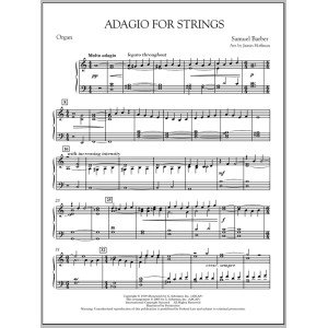 Adagio For Strings - Organ