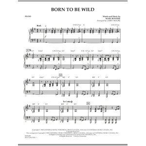 Born To Be Wild - Piano