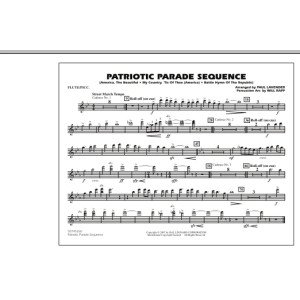 Patriotic Parade Sequence - Flute/Piccolo