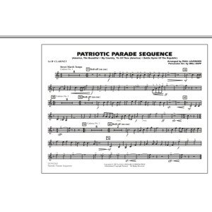 Patriotic Parade Sequence - 1st Bb Clarinet