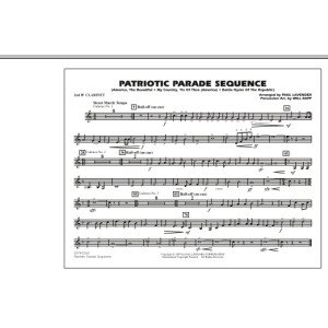 Patriotic Parade Sequence - 2nd Bb Clarinet