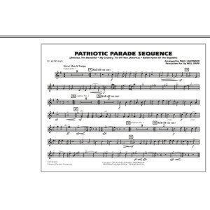 Patriotic Parade Sequence - Eb Alto Sax