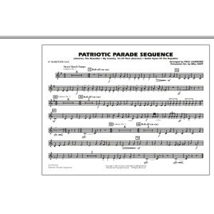 Patriotic Parade Sequence - Eb Baritone Sax