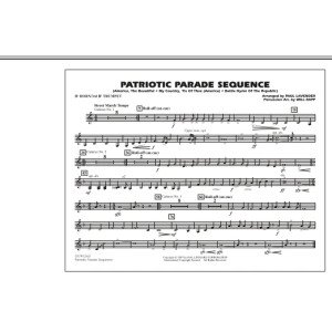Patriotic Parade Sequence - Bb Horn/3rd Bb Tpt