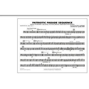 Patriotic Parade Sequence - Baritone B.C. (Opt. Tbn. 2)