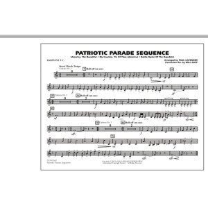 Patriotic Parade Sequence - Baritone T.C.