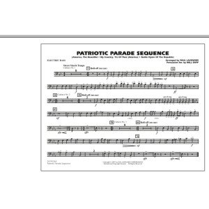 Patriotic Parade Sequence - Electric Bass