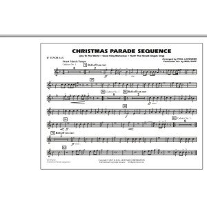 Christmas Parade Sequence - Bb Tenor Sax