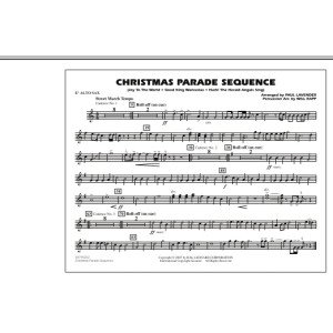 Christmas Parade Sequence - Eb Altsaxophon