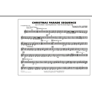 Christmas Parade Sequence - Eb Baritone Sax