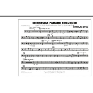 Christmas Parade Sequence - Electric Bass