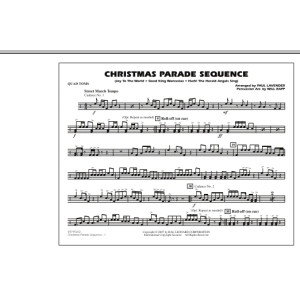 Christmas Parade Sequence - Quad Toms