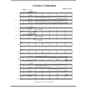 A Festive Celebration - Full Score