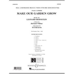 Make Our Garden Grow (from Candide) - Conductor Score (Full Score)