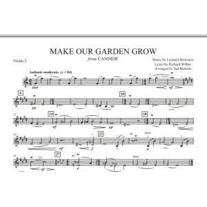 Make Our Garden Grow (from Candide) - Violin 2