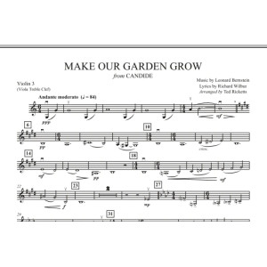 Make Our Garden Grow (from Candide) - Violin 3 (Viola T.C.)