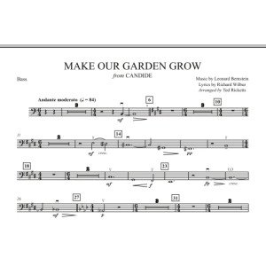 Make Our Garden Grow (aus Candide) - Kontrabass