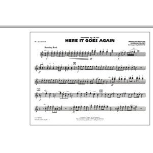 Here It Goes Again - Bb Clarinet