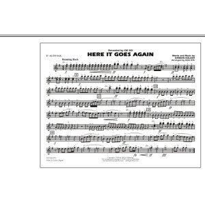 Here It Goes Again - Eb Alto Sax