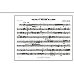 Here It Goes Again - 2nd Trombone