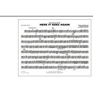 Here It Goes Again - Electric Bass