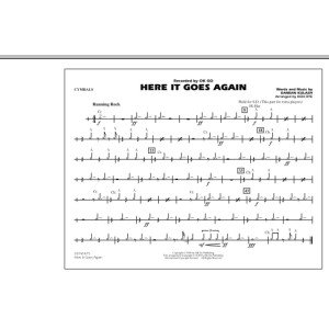 Here It Goes Again - Cymbals