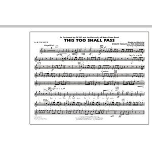 This Too Shall Pass - 1st Bb Trumpet