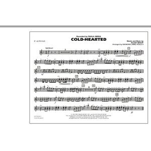 Cold-Hearted (Featured in Drumline Live) - Eb Altsaxophon