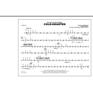 Cold-Hearted (Featured in Drumline Live) - Cymbals