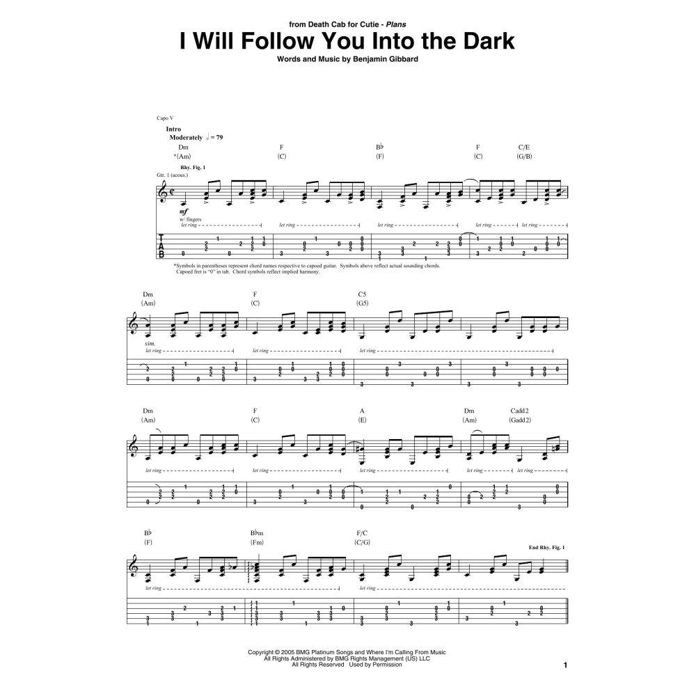 I Will Follow You Into The Dark