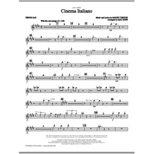 Cinema Italiano - Tenor Sax
