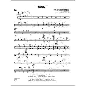 Cool (from West Side Story) - Drums