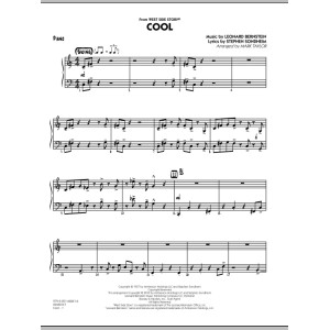 Cool (from West Side Story) - Piano