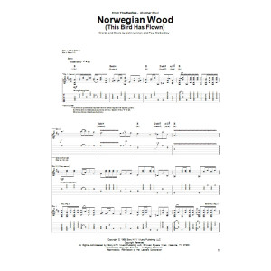 Norwegian Wood (This Bird Has Flown)