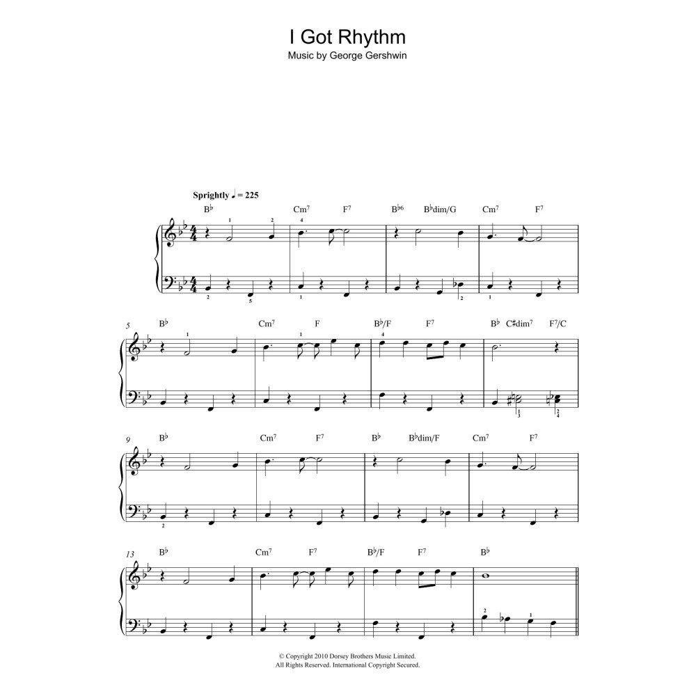I Got Rhythm