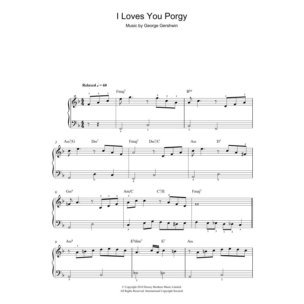 I Loves You, Porgy (From Porgy And Bess)