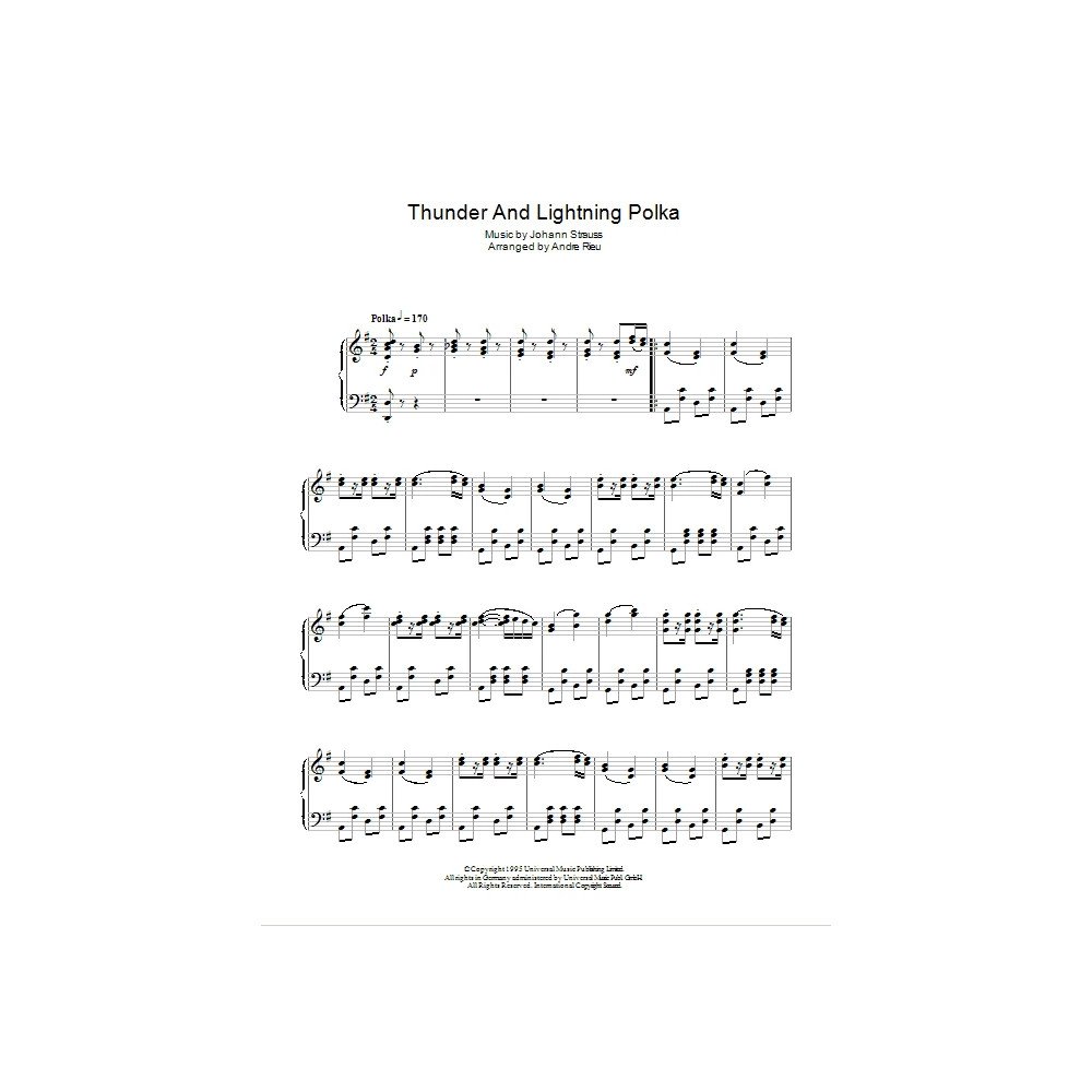 Thunder And Lightning Polka