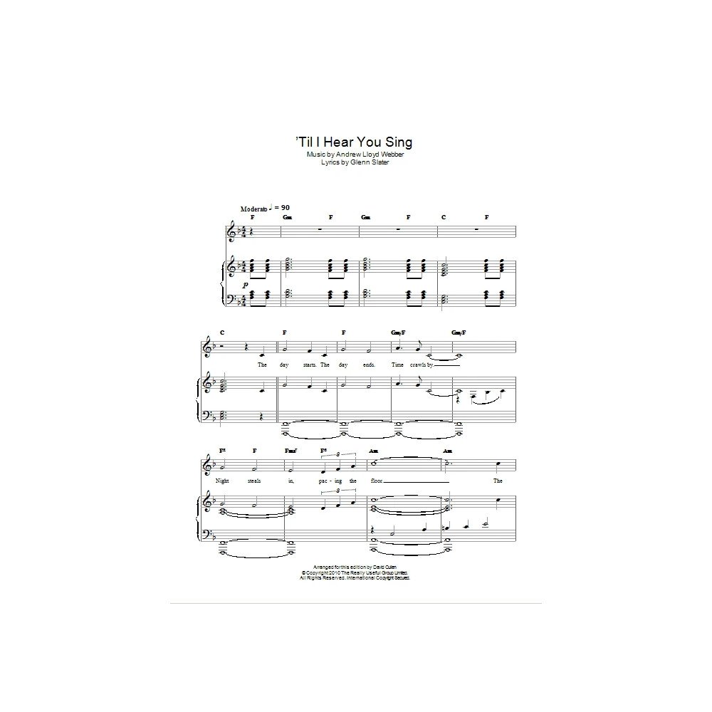 'Til I Hear You Sing (from Love Never Dies)