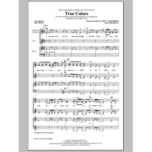 True Colors (arr. Mac Huff)