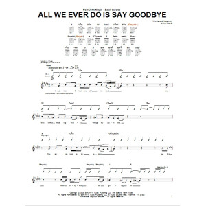 All We Ever Do Is Say Goodbye