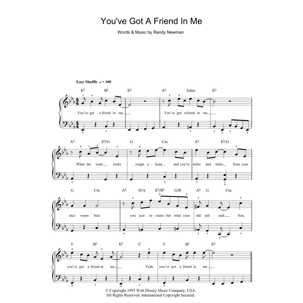 You've Got A Friend In Me (from Toy Story)