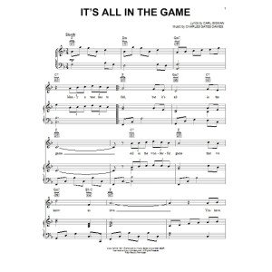 It's All In The Game