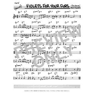 Violets For Your Furs