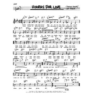 Hooray For Love