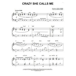 Crazy She Calls Me [Jazz-Version] (arr. Brent Edstrom)