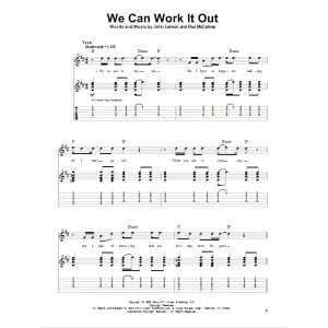 We Can Work It Out