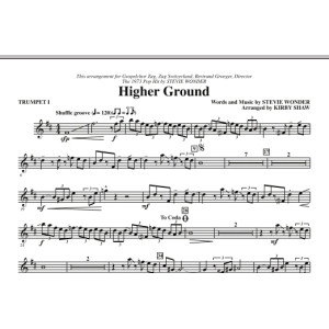 Higher Ground - Bb Trompete 1